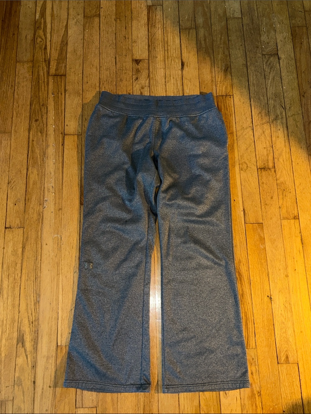 Under Armour Men’s Gray Track Pants - Straight Leg Joggers